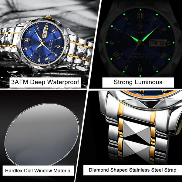 🔥LAST DAY Promotion 49% OFF🔥Waterproof Man Wristwatch With Luminous