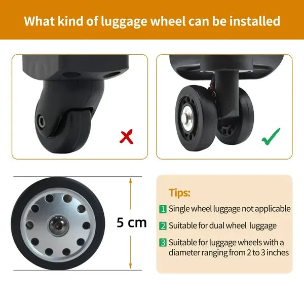 Luggage Compartment Wheel Protection Cover