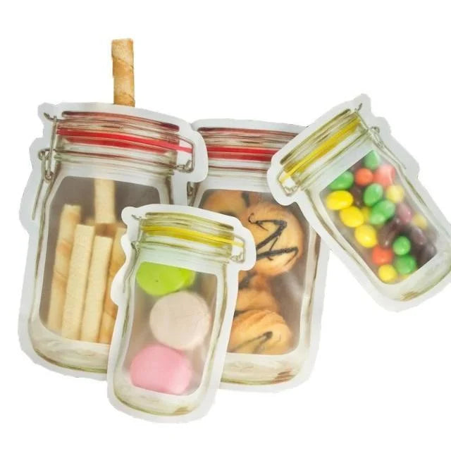 (HOT SALE -30% OFF) Reusable Mason Bottle Ziplock Bags (Set of 10)