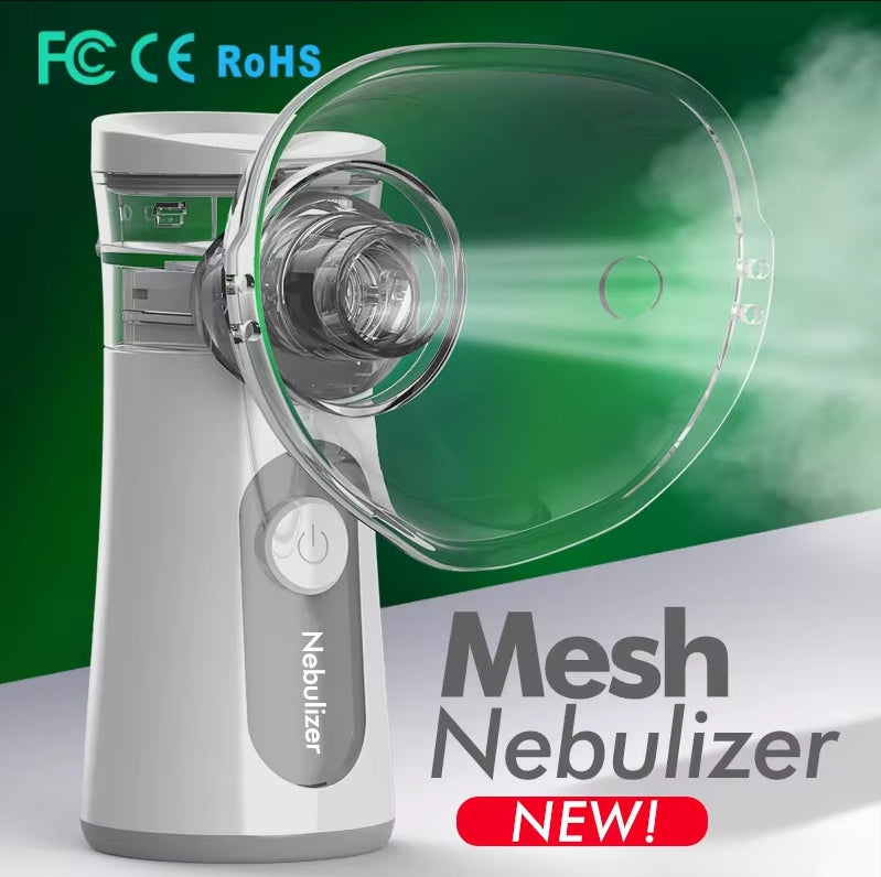 Handheld portable nebulizer