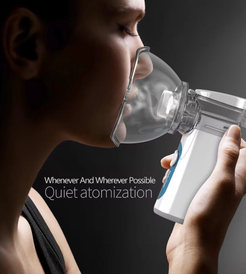 Handheld portable nebulizer