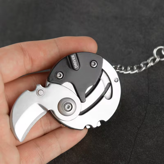 Mini Hiking Survival Keychain Tool