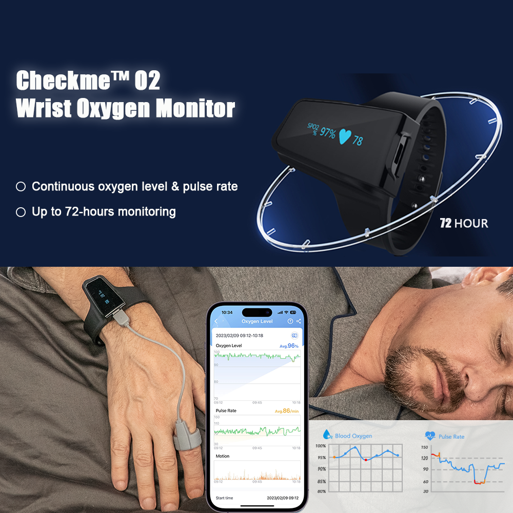 72-Hour Wrist Oxygen Monitor