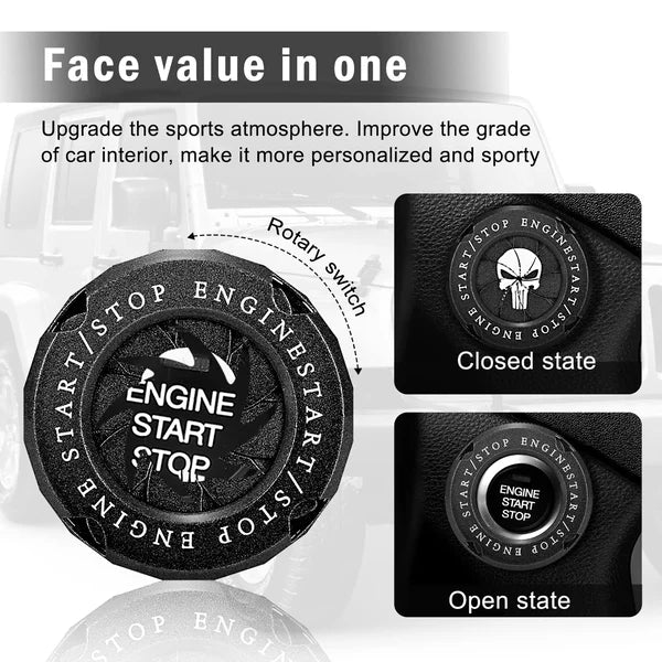 Car Motorcycle Start Button Accessories