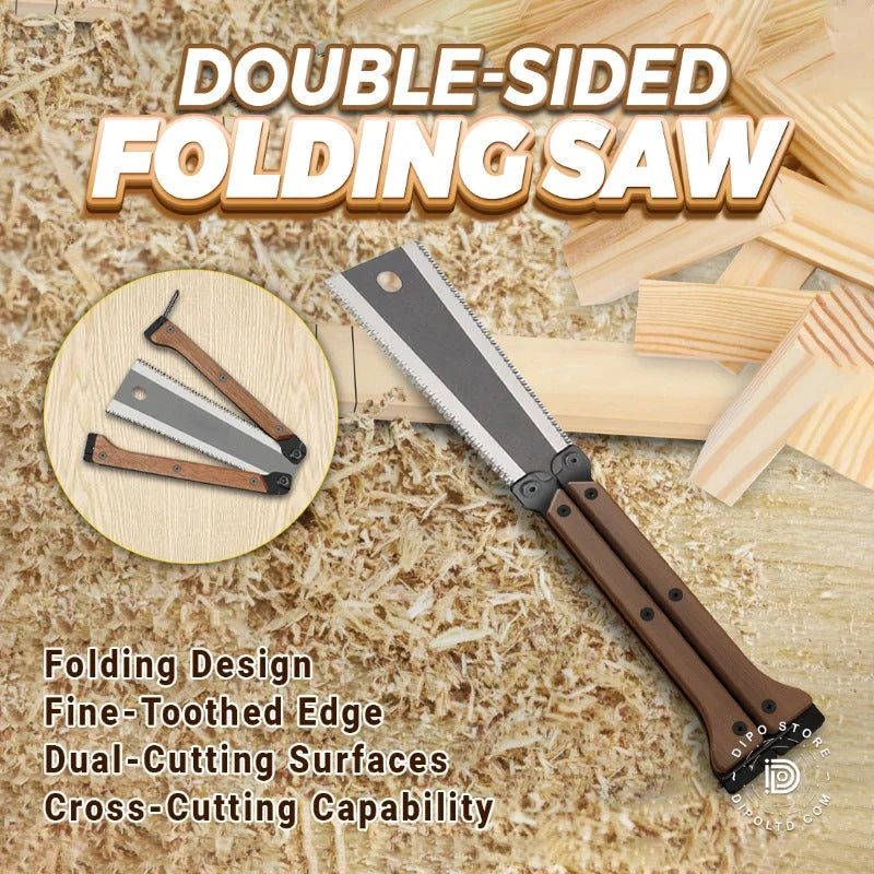 Double-Sided Folding Saw