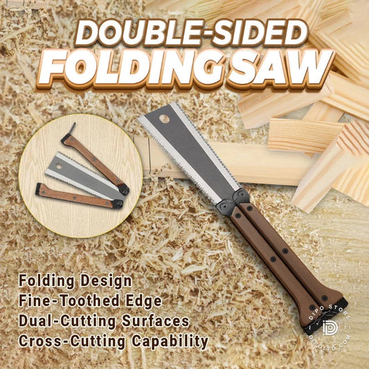 Double-Sided Folding Saw