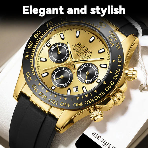 Binger Genuine Luxury Multifunction Diamond Luminous Waterproof Watches