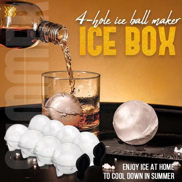 (🔥Summer Hot Sale 40% OFF)-hole ice ball maker 4-hole ice box