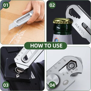 10-In-1 Mutipurpose Utility Knife