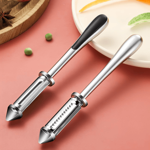 🎁Hot Sale🎁Stainless steel Multifunctional Veggie Peeler