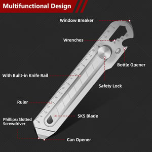 10-In-1 Mutipurpose Utility Knife