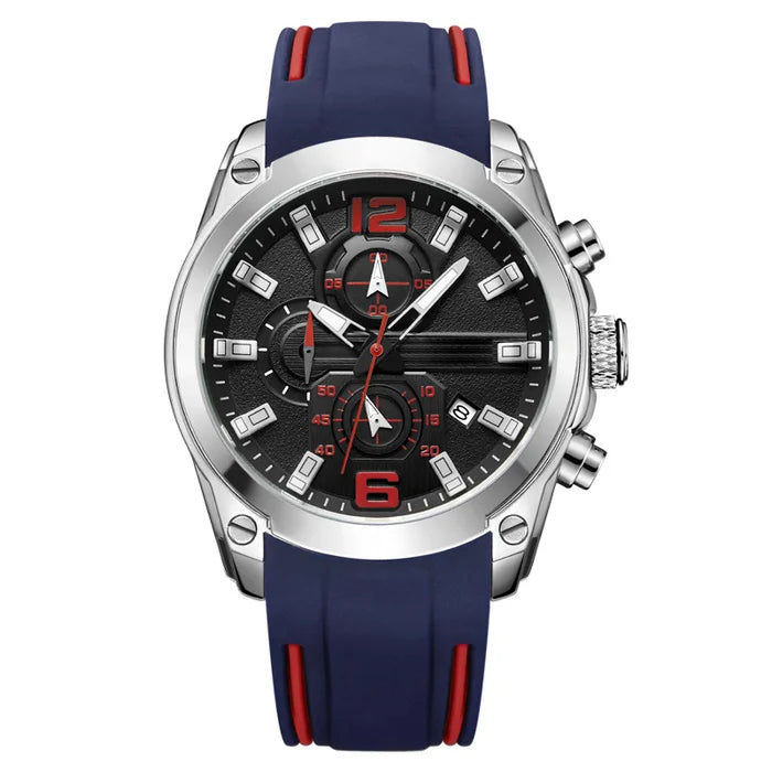 Men's multifunctional chronograph watch