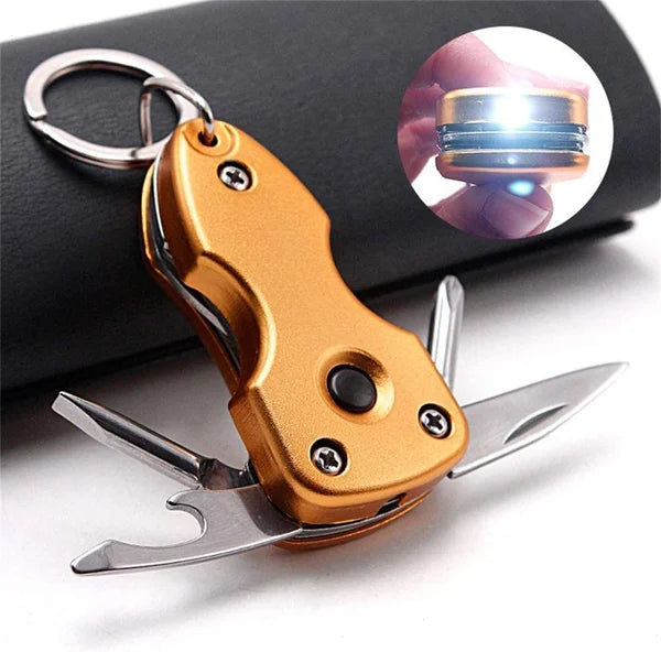 🔥Last Day Promotion - 49% OFF 🎁Multifunctional Folding Keychain