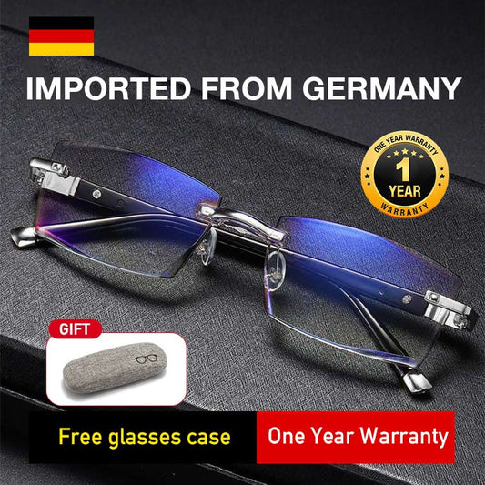 2024 fashionable diamond-cut progressive men reading glasses