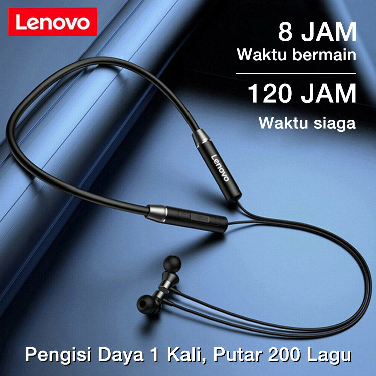 🔥LAST DAY Promotion 48% OFF🔥Lenovo XE05 Bluetooth Neckband Earphone - 100% Original with one year warranty