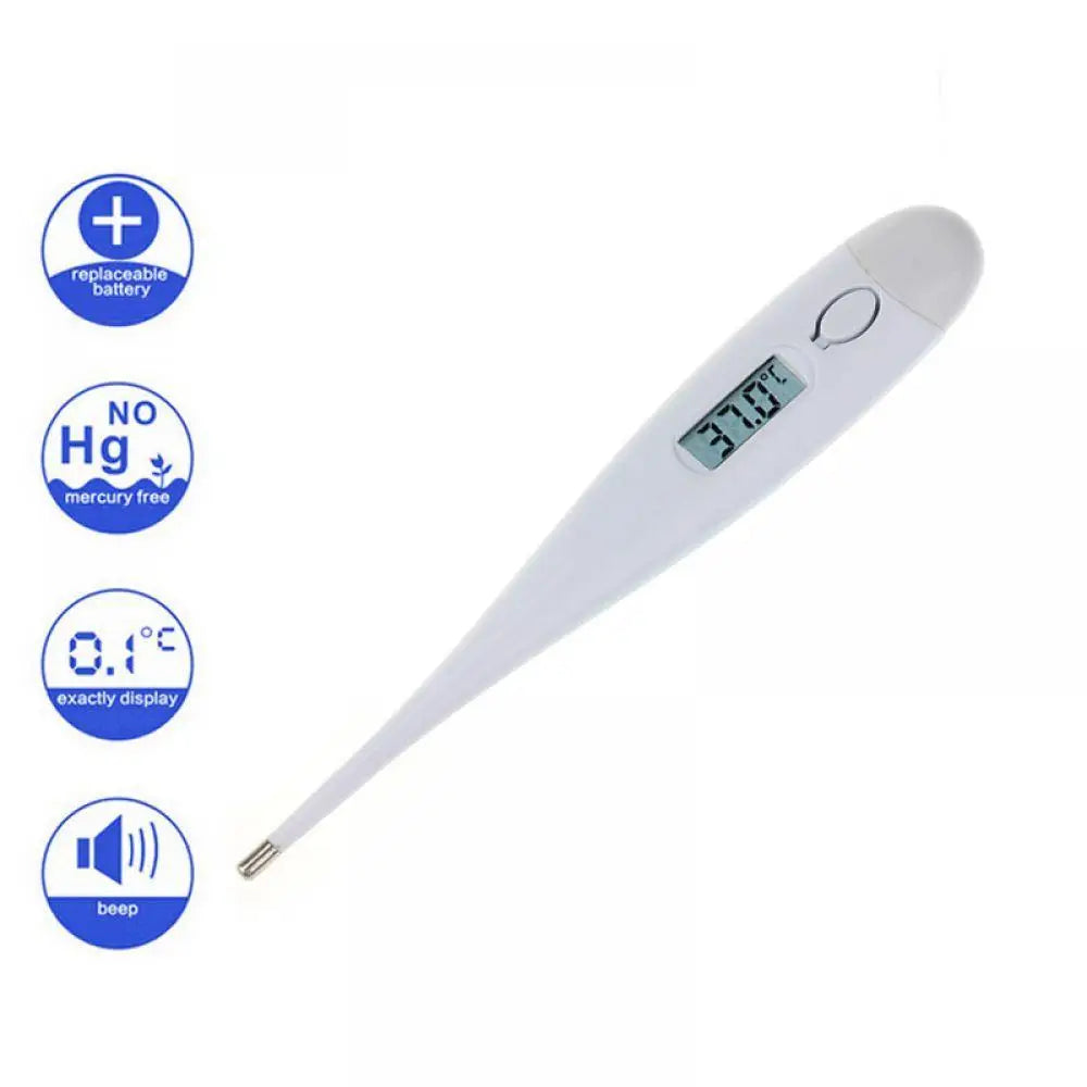 Digital LCD Heated Oral Electronic Thermometer