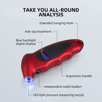 High-precision Digital Car Tire Pressure Gauge Meter