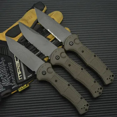 🔥Last Day Promo - 50% OFF🦋The BM Claymore Auto Outdoor Camping Folding Knife