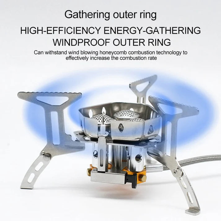 🎁limited Time Offer🎁Camping Outdoor Windproof Gas Burner