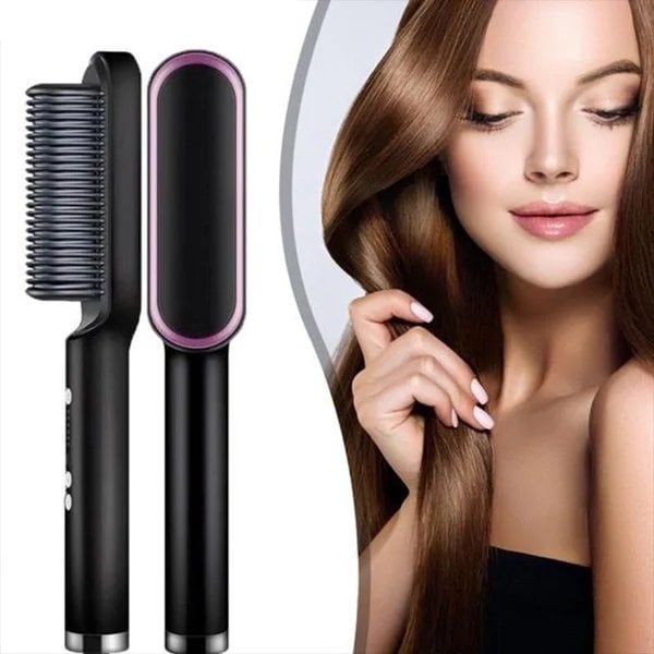 Last Day 49% OFF -New Hair Straightener Brush