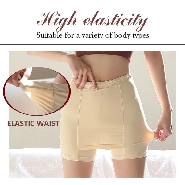 Double-layer Front Crotch Ice Silk Safety Shorts【3 Day Delivery&Cash on delivery-HOT SALE-49%OFF🔥】