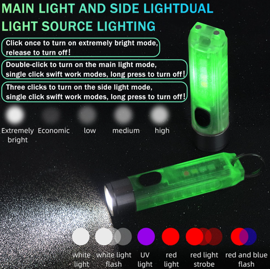 🏆🏆🏆(HOT SALE - 49% OFF) Multifunction Mini LED Flashlight【🎌From Japan🎌】