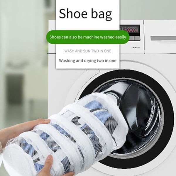 Household essentials-mesh laundry and shoe cleaning bag