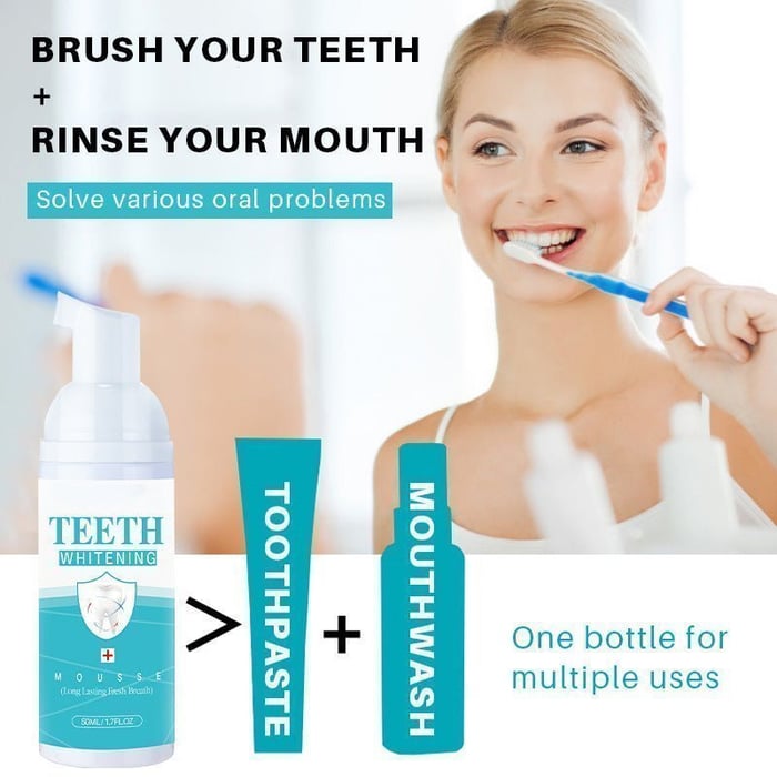 Latest👨‍⚕TEETH WHITENING MOUSSE🦷✨