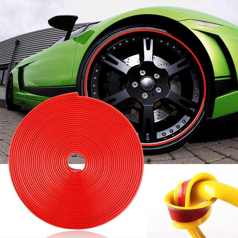 Car Wheel Rim Protector Decor Strip