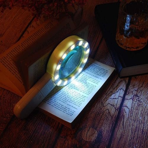 30X Optical Magnifying Glass With LED Light🎁Gifts for your family