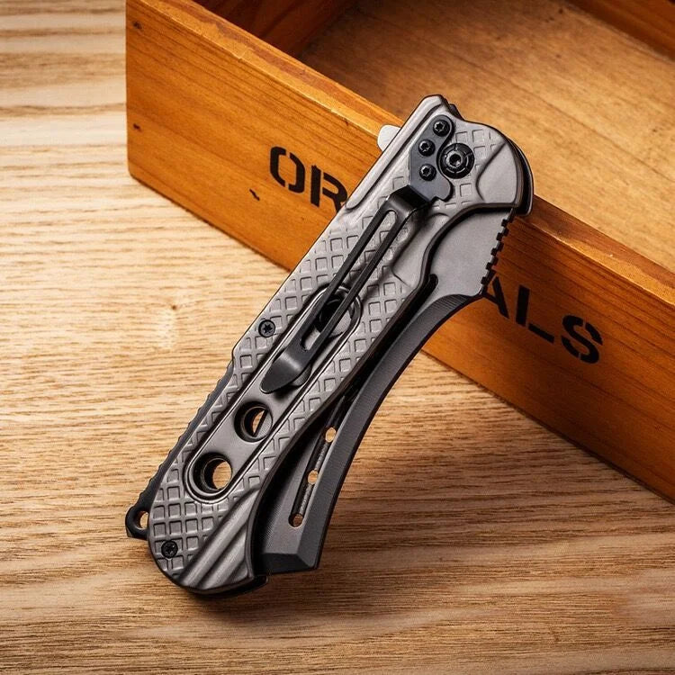 Multifunctional Survival Knife Swiss Military Outdoor Folding Knife